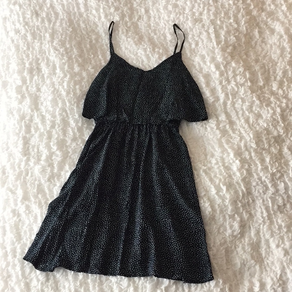 Polka Dot Flowy Dress